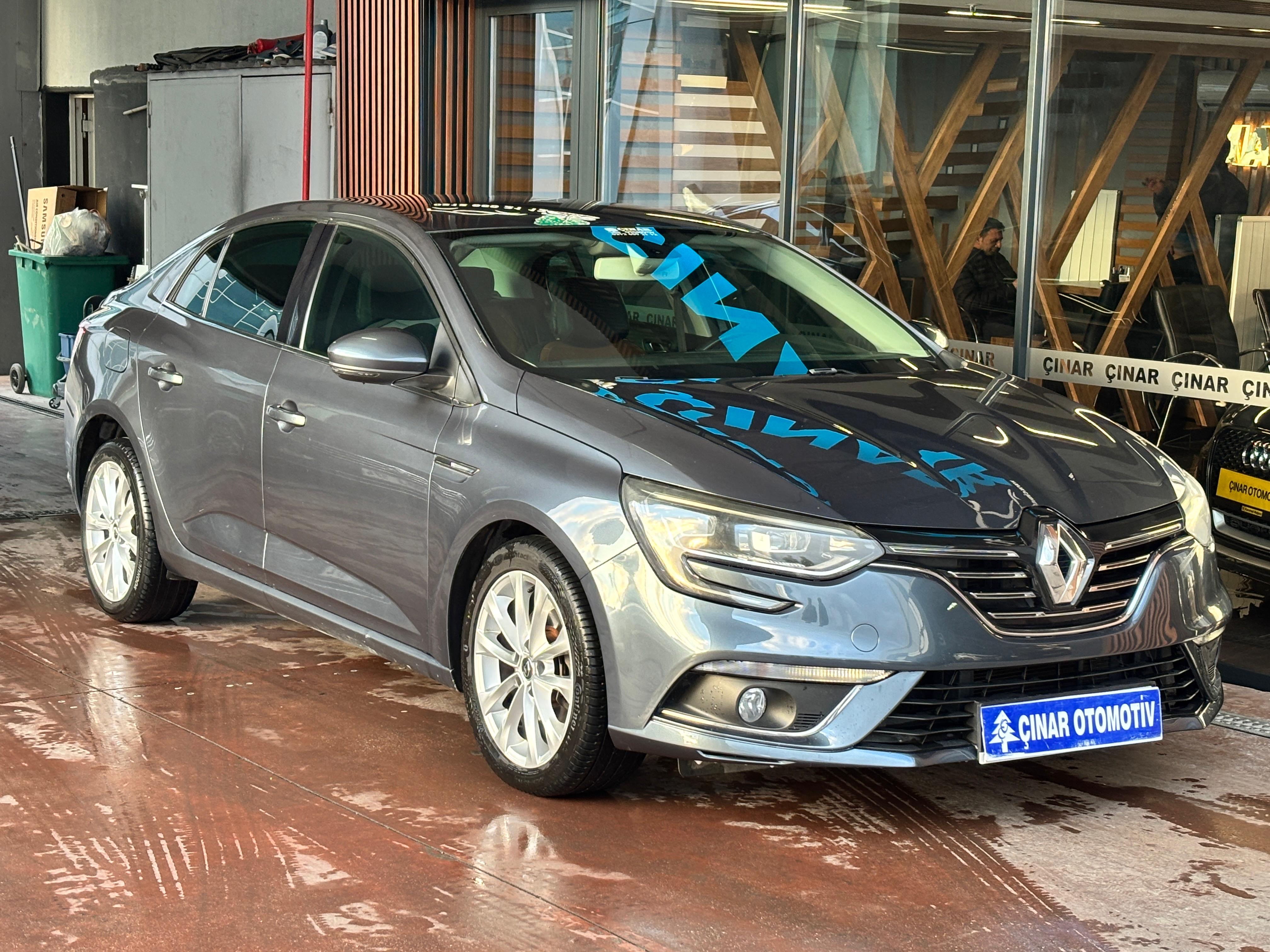 ÇINAR'DAN 2017 RENAULT MEGANE ICON 1.6 ENERGY dCİ 130 BG HATASIZ