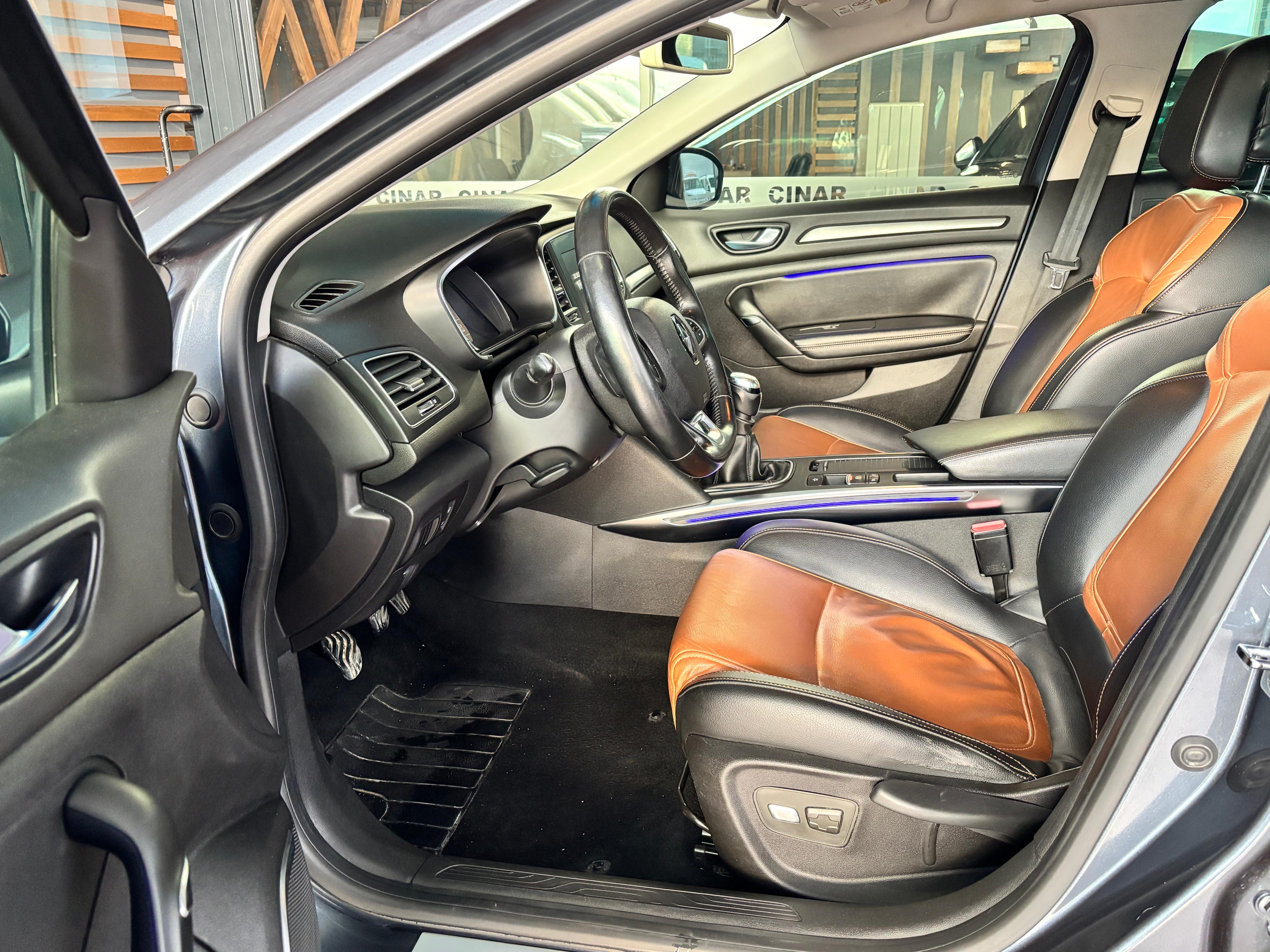 ÇINAR'DAN 2017 RENAULT MEGANE ICON 1.6 ENERGY dCİ 130 BG HATASIZ