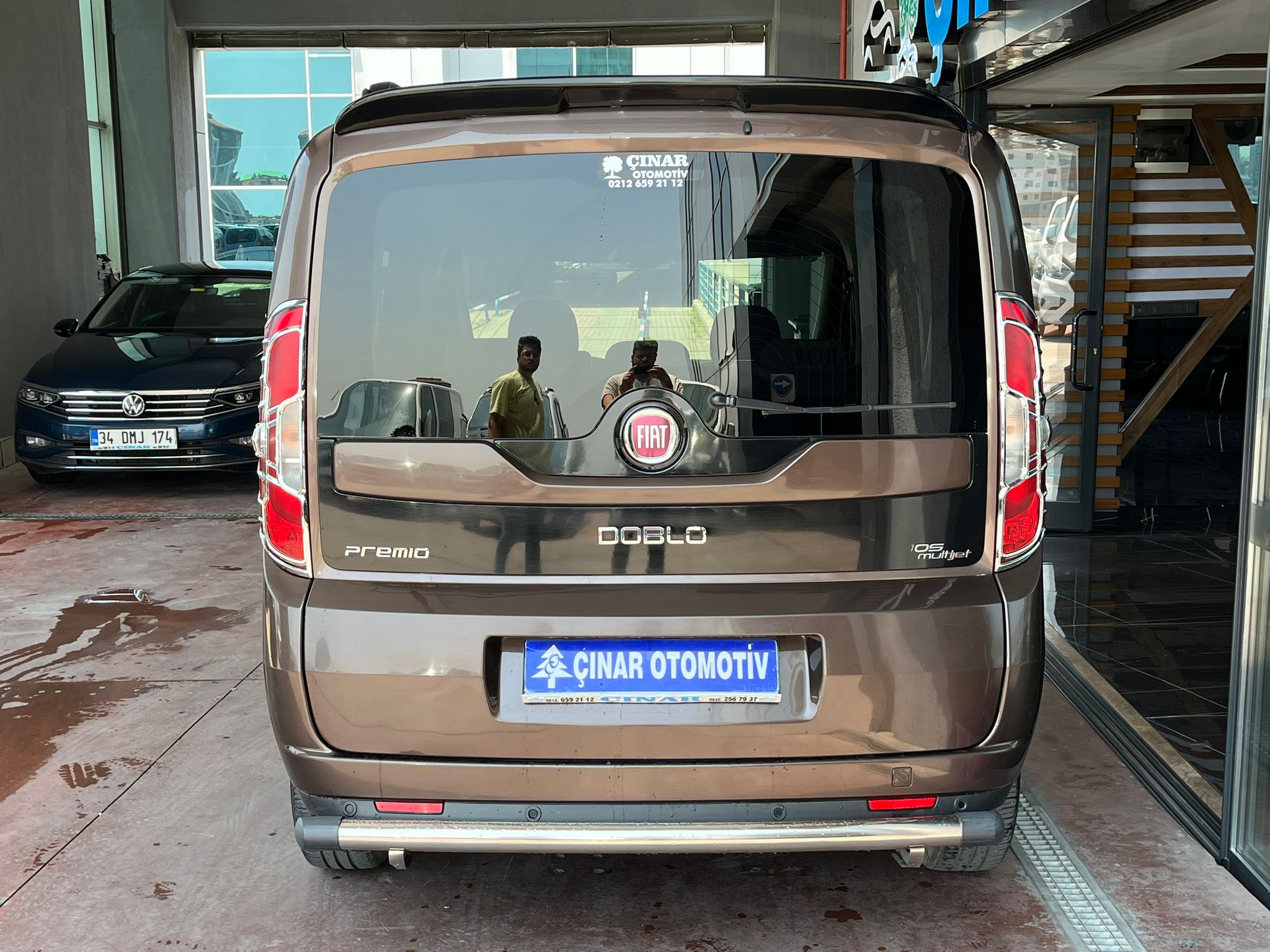 ÇINAR'DAN 2015 MODEL 1.6 MULTİJET 105 PS 6 İLERİ PREMİO PLUS DOBLO YENİ KASA