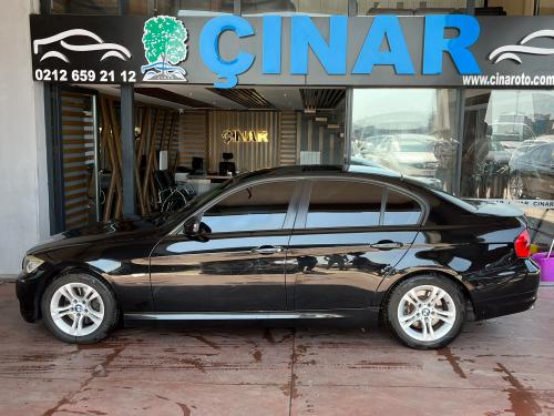 ÇINAR'DAN 2011 BMW 320d 184 PS BOYASIZ DIŞ SİYAH İÇİ BEJ DERİ